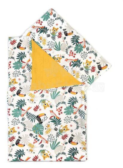 YappyKids Amazon Mustard Art.135013  Gultas veļas komplekts 2 dalīgs 100x130