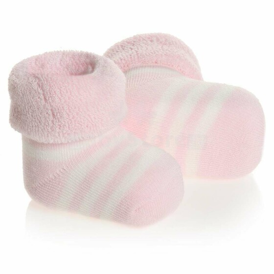La bebe™ Natural Eco Cotton Baby Socks Art.135036 Rose Dabīgas kokvilnas mazuļu zeķītes/zekes [made in Estonia]