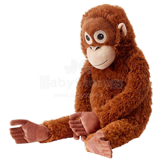 Made in Sweden Djungelskog  Art.004.028.08 Augstvērtīga mīksta plīša rotaļlieta Orangutans