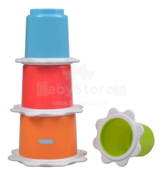 Kidsme Stacking Cup Art.9445 Kraušanas trauki - piramīda