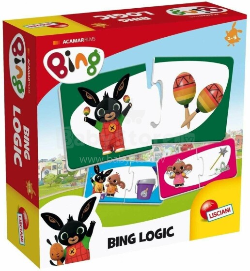 Lisciani Giochi Bing Logic Art.74679 Пазл Логика