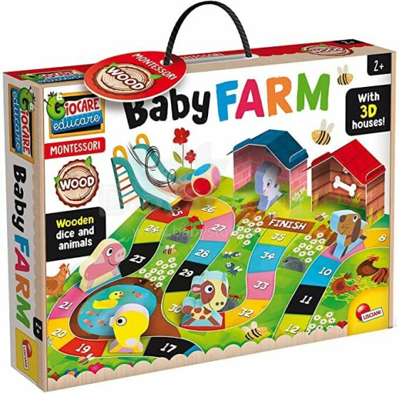 Lisciani Giochi Monstessori Baby Farm  Art.85873 Монтессори Ферма