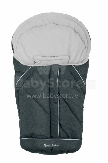 Alta Bebe Alpin Sleeping Bag Art.AL2003P-80 Dark Grey Спальный мешок с терморегуляцией