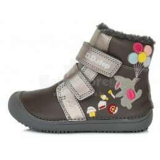 D.D.Step (DDStep) Barefoot Art.W063422AM-WOOL Зимние сапожки из натуральной кожи с шерстью (25-30)