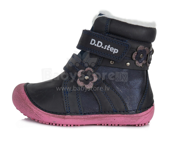 D.D.Step (DDStep) Barefoot Art.W063580M-WOOL Зимние сапожки из натуральной кожи с шерстью (25-30)