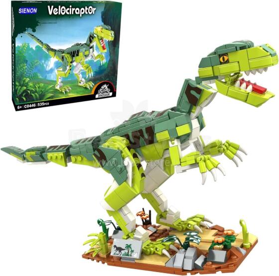 Sienon Creator Velociraptor ‎Art.C0446 Konstruktors Dinozaurs,533 gab