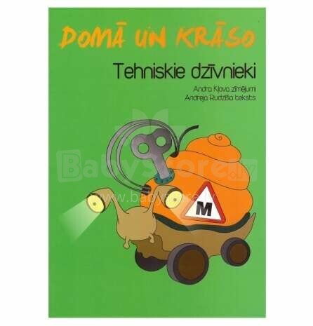 Spalvinimo knyga 581279 - Doma ir Kraso. Spalvinimo knygos vaikams (latvių kalba)