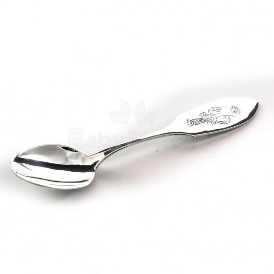 Silver Jewellery Art.STK12202050 Bērnu sudraba karote Vēzis