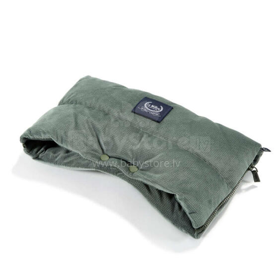 La Millou Winterproof Muff Velvet Art.135659 Khaki Silta roku mufta