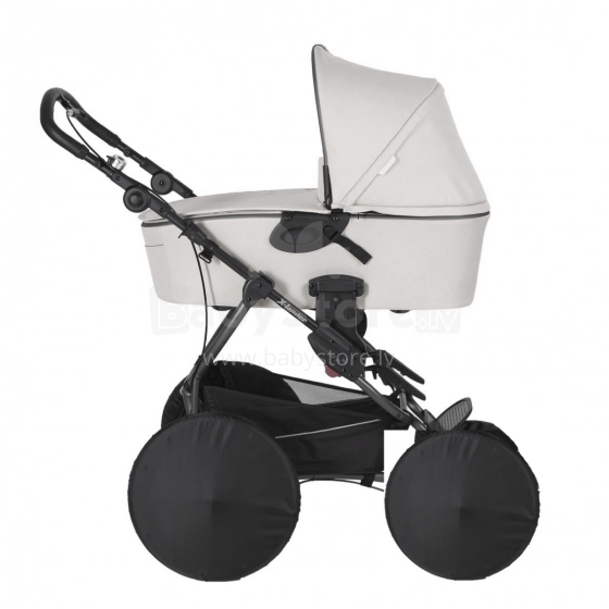 La bebe™ Wheel Cover M (26-31 cm) Art.135675 Black Чехлы на колёса на резинке, 2 шт