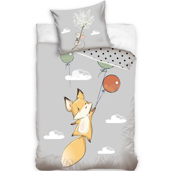 Carbotex Fox 140x200/70x80cm Bedding Art.NL201090-13