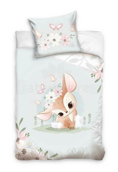 Carbotex Bedding Sarenka 100x135/40x60cm Art.NL205001 Kokvilnas gūltas veļas komplekts