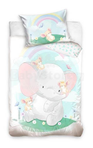 Carbotex Bedding Elephant Art.BABY214009