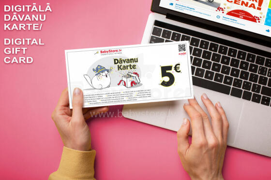 Gift Card Web Art.135693  Elektroniskā dāvanu karte 5 EUR