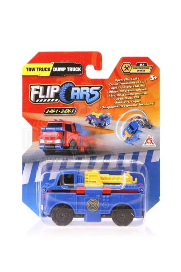 FLIPCARS 2-in-1 specializēts transportlīdzeklis Policijas džips un autocisterna,EU463875-08