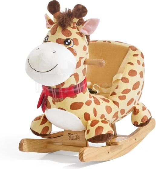 Kidsworld Rocking Chair Art.135820  Mīksts šūpuļzirdziņš ar muguriņas atbalstu (Šupuļzirgs)