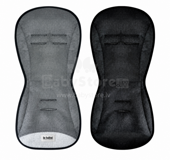 La Bebe™ Universal Liner Memory Foam Air Art.135822 Grey вкладыш в  коляску