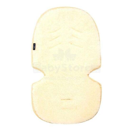 Womar Welna Nr.1 Art.135825 Light Beige Ieliknis ratiem/autokrēslam 100% vilna