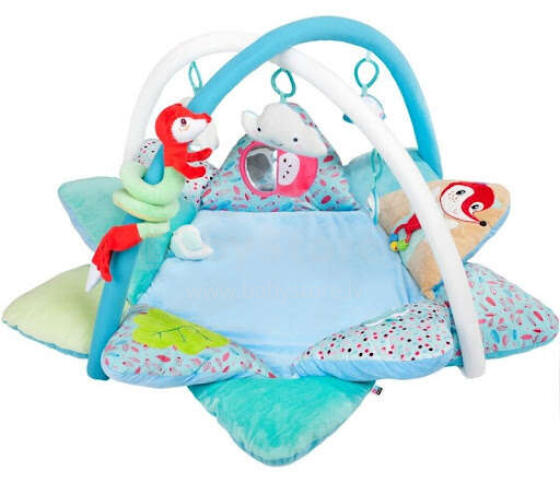 BabyMix Playto Fox Art.36003 Игровой развивающий коврик