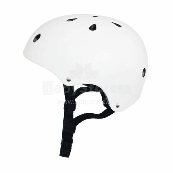 KinderKraft Safety helmet white Art. KASAFE00WHT0000 Certified, adjustable helmet for children M (48-52 cm)