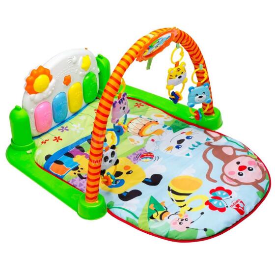 Ikonka Piano Gym Mat  Art.KX9886 Green