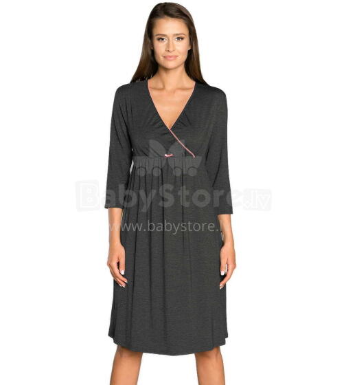 Italian Fashion Sonata Art.135993 Melange/Losos Grūtnieču/barošanas naktskrekls ar 3/4 piedurknēm