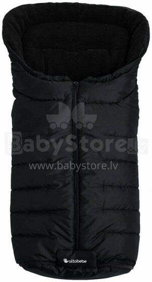 Alta Bebe Baby Sleeping Bag Active Art.AL2201-03 Black Bērnu ziemas siltais guļammaiss