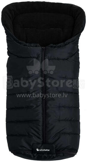 Alta Bebe Baby Sleeping Bag Active Art.AL2201-03 Black Bērnu ziemas siltais guļammaiss
