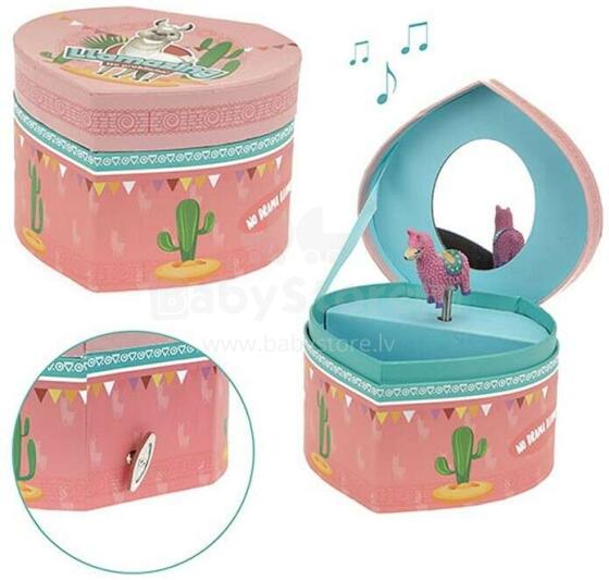 Toi Toys Music Box Heart Art.35593B Mūzikas lādīte