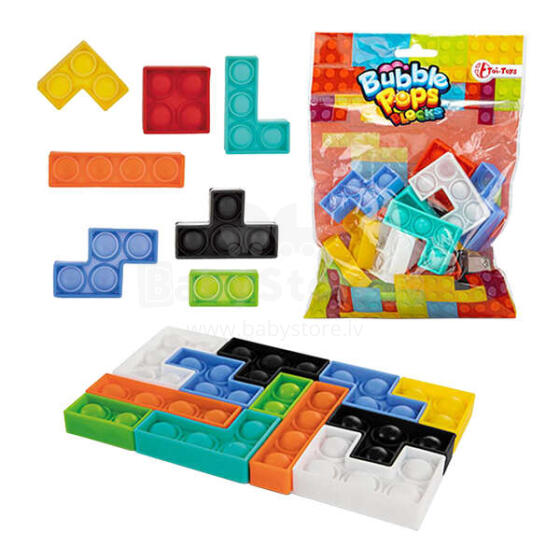Toi Toys Block Pop It Art.35344A Игрушка-антистресс