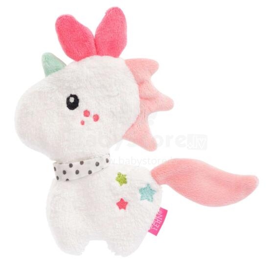 Baby Fehn Unicorn Art.40152911 Augstvērtīga mīksta plīša rotaļlieta Vienradzis