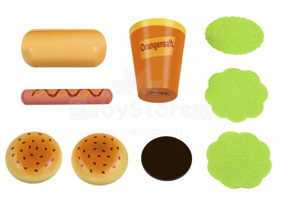 Idena Hamburger Art.410.0117 Komplekts  Hamburgers un Hot dogs