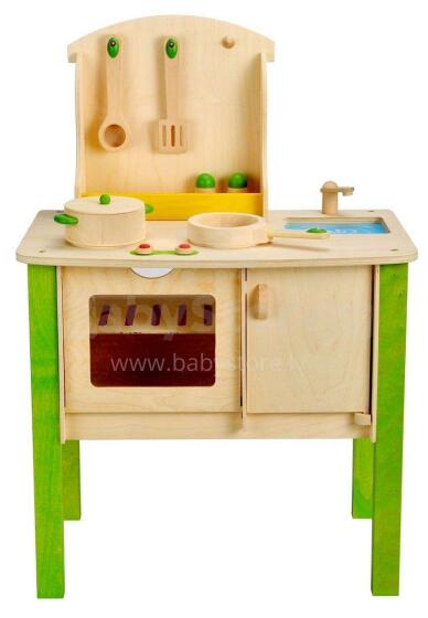 Idena Wooden Kitchen  Art.4100071 Koka virtuve ar piederumiem