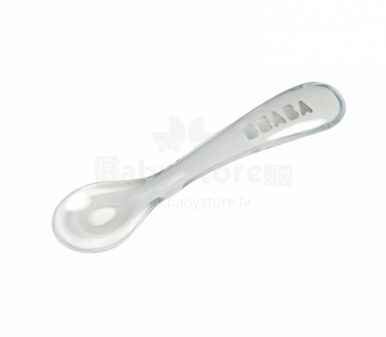 Beaba Spoon Art.913466   Силиконовая эргономическая ложечка  от 4мес,1 шт
