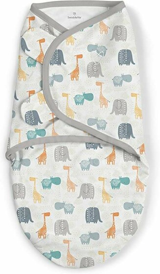 Summer Infant Art.40416 Swaddle Me Wrapsack Хлопковая пелёнка для комфортного сна, пеленания 3,2 кг до 6,4 кг.