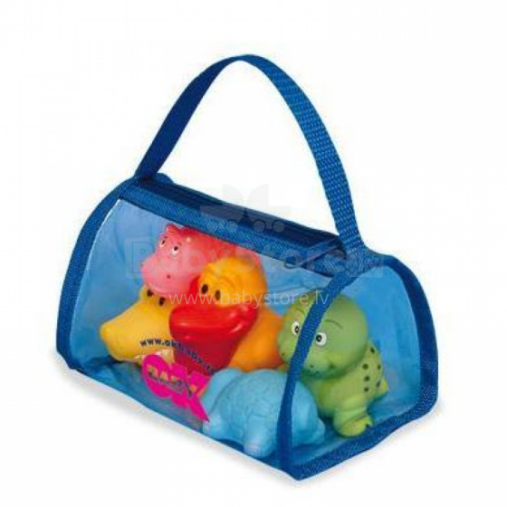 OK Baby Bath Toys Art.38460000 Игрушки для для ванной и купания  (к-т 4 шт.)