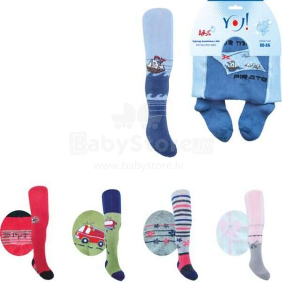Zeķubikses k/v neslīdošas RA-05 GIRL 80-86 cm  YOclub
