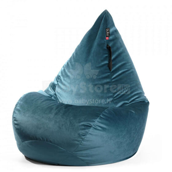 Qubo™ Wave Drop Indigo FRESH FIT beanbag