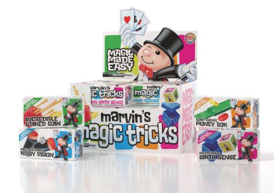 MARVINS MAGIC burvju triku komplekts Kabatas nauda, sortiments, MME0126