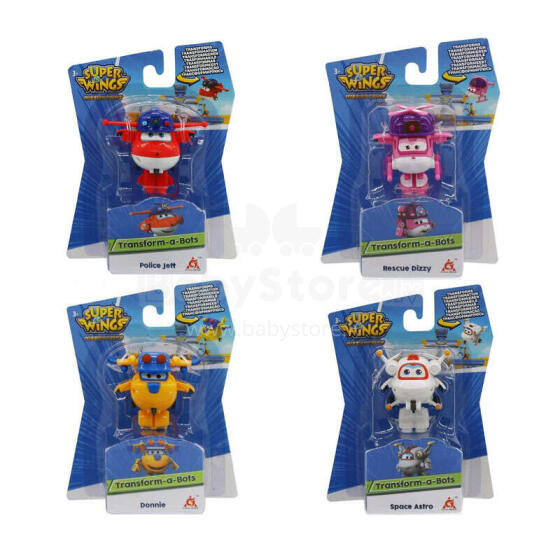 Super Wings Art.43950 Mini transformējoša figūriņa,1 gab