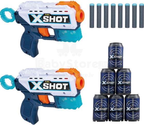 Colorbaby X-Shot Excel Art.44769 Скорострельный бластер 2 шт.