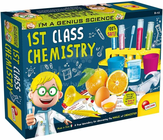 Lisciani Giochi Class Chemistry Art.EN56217 Набор для творчества  Эксперименты
