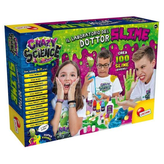 Lisciani Science Crazy Slime Art.EN68685 Radošais komplekts  Laboratorija
