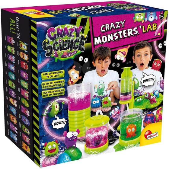 Lisciani Science Crazy Monster Art.EX77281 Radošais komplekts  Monstru Laboratorija