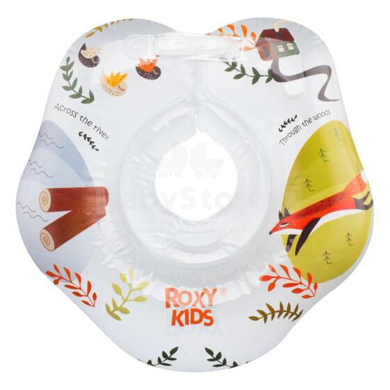 Roxykids Neck Ring Art.RN005  Круг для плавания на шею для купания 0-36 месяцев (3-18кг)