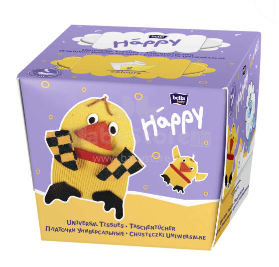 Happy Art.138302 Гигиенические платочки 80шт.