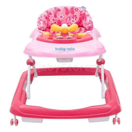 BabyMix Baby Walker Art.43567 Pink