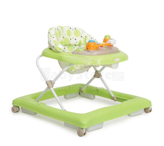 BabyMix Baby Walker Art.39657 Green Bērnu Interkatīvs staigulis