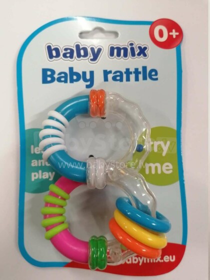 BabyMix Rattle Art.45814 Развивающая погремушка Восьмёрка