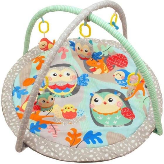 Babymix Playmat Owls Art.34228 Bērnu attīstošais paklājiņš